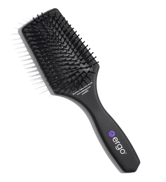 ER500 MINI IONIC POLISHING PADDLE HAIR BRUSH